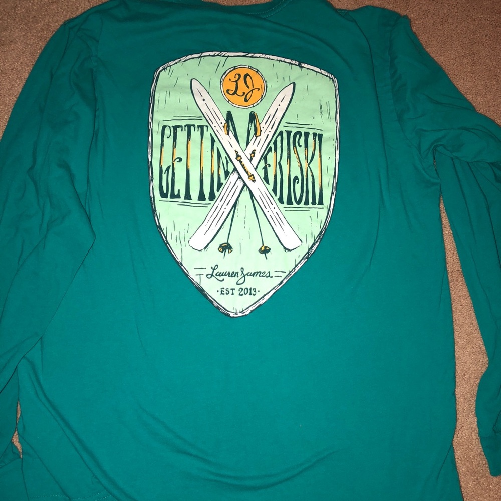 Lauren James shirt! “Getting fri-ski”